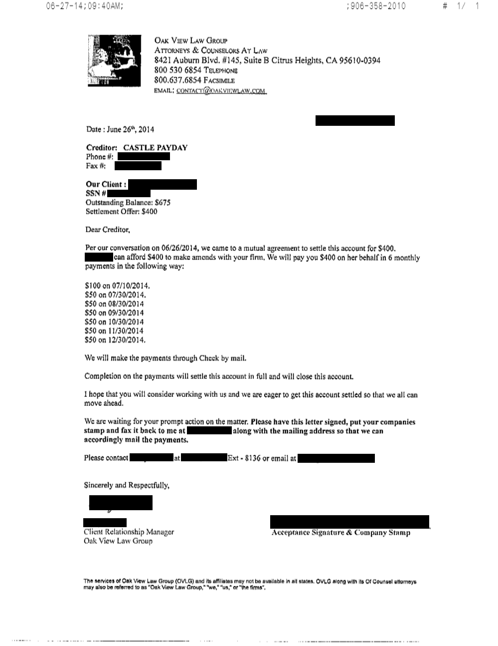 Client CL1 from NJ saved $4,889