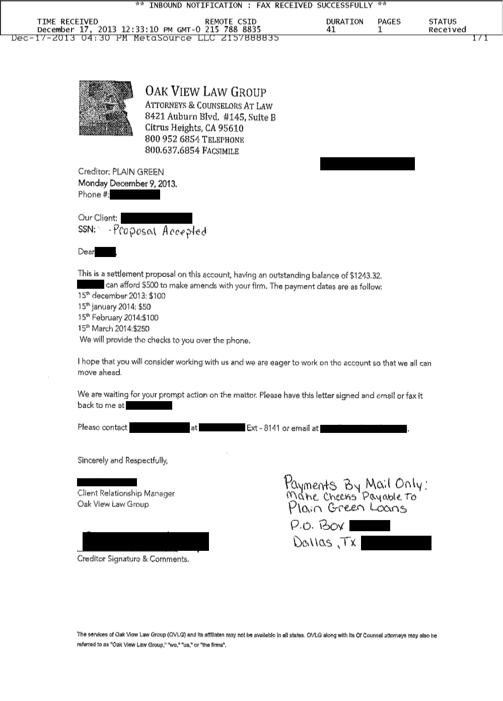 Client CL1 from NJ saved $4,889