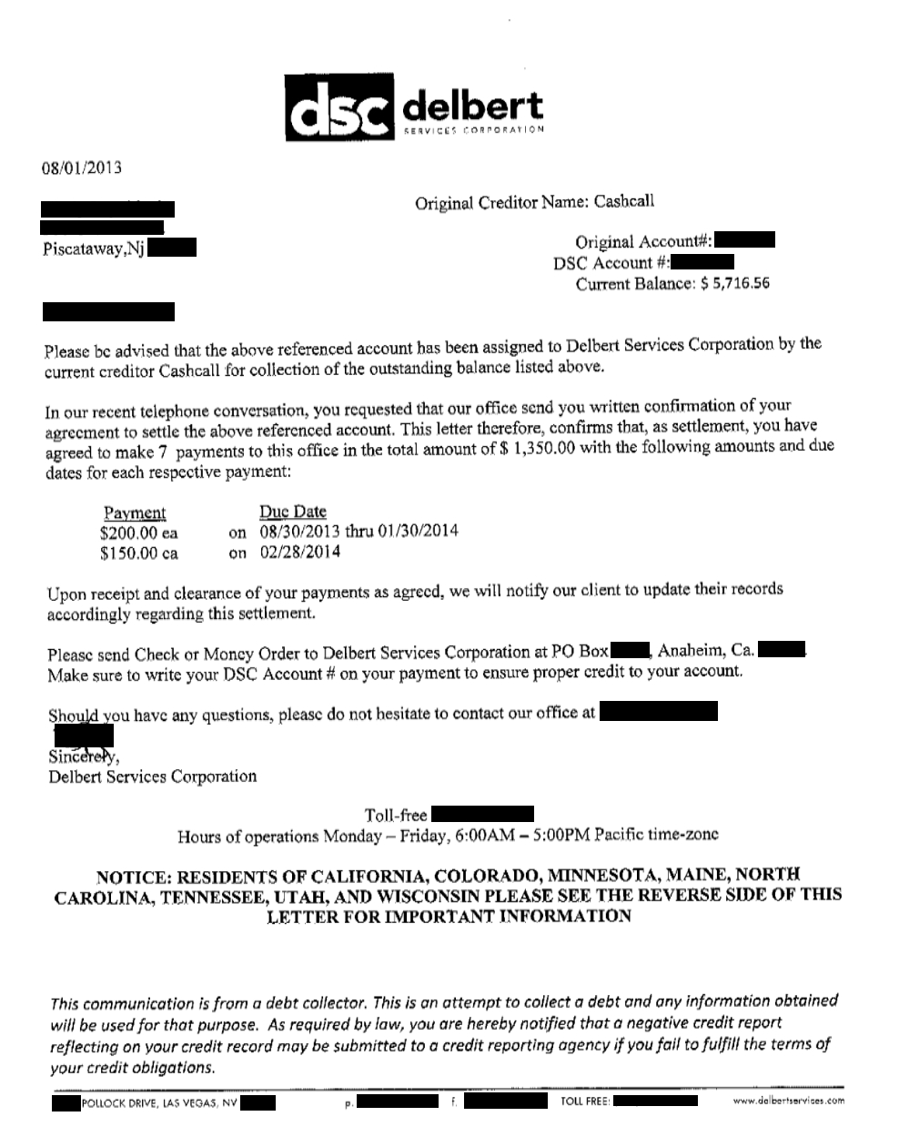Client CL1 from NJ saved $4,889