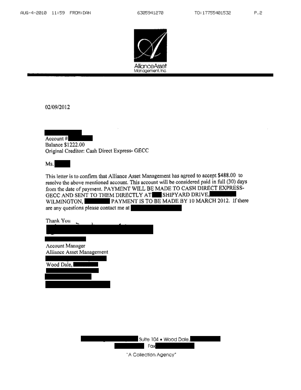 Client DB3 from RI saved $12,650