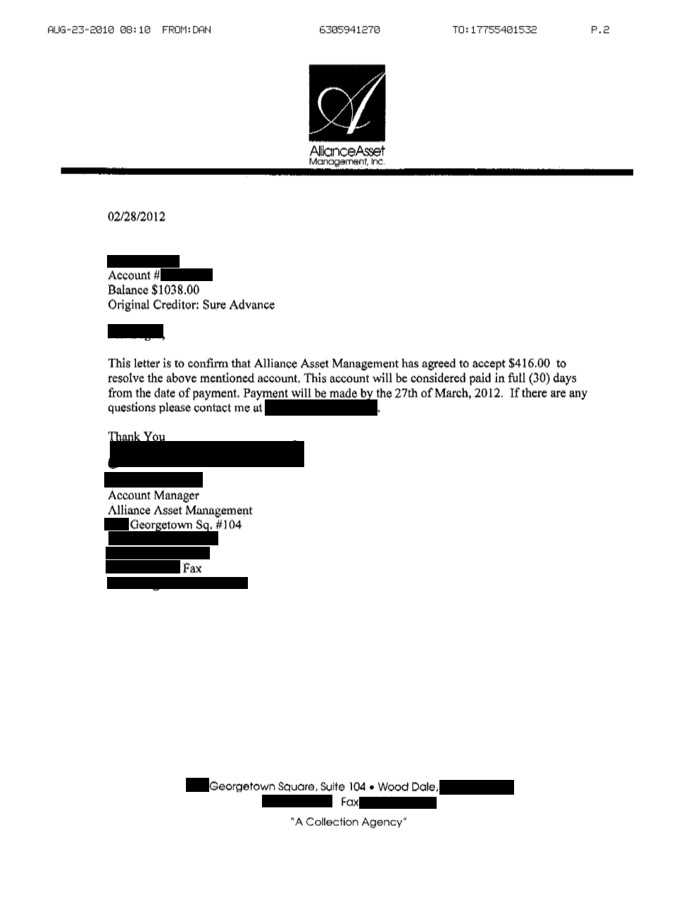 Client DB3 from RI saved $12,650
