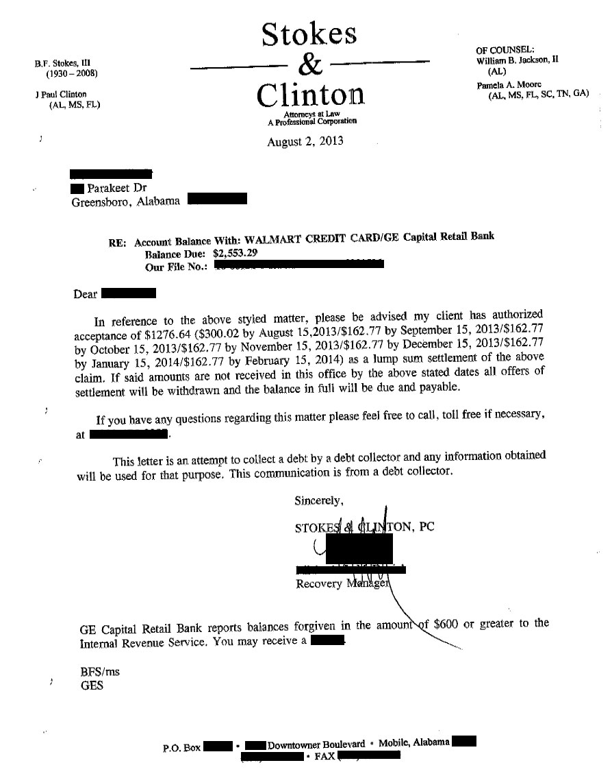 Client DC1 from AL saved $7,369