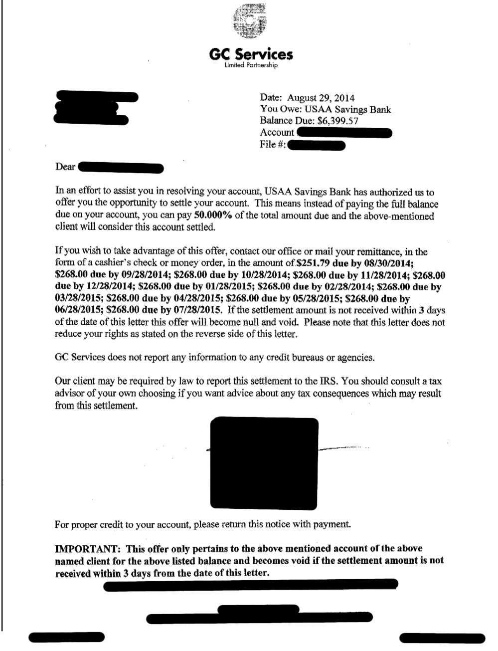 Client DE from CA saved $7,888