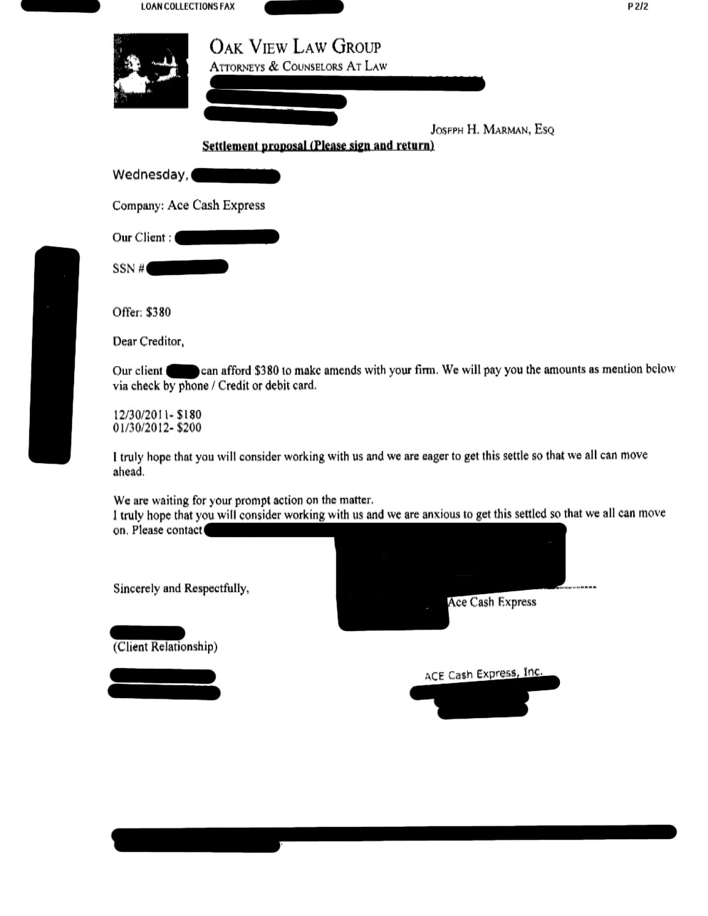 Client DHC saved $1,133