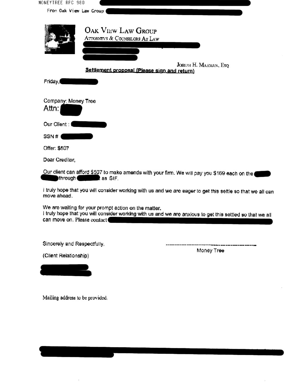 Client DHC saved $1,133