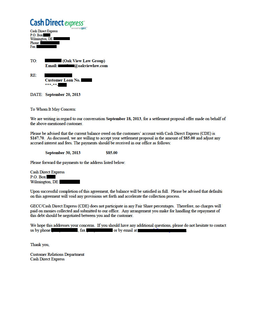 Client DM1 from AR saved $1,587
