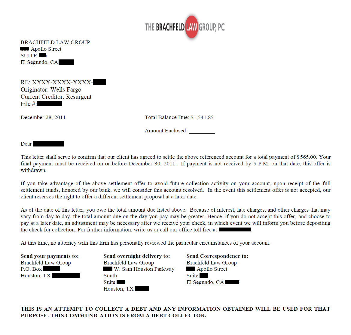 Client DP saved $1,664