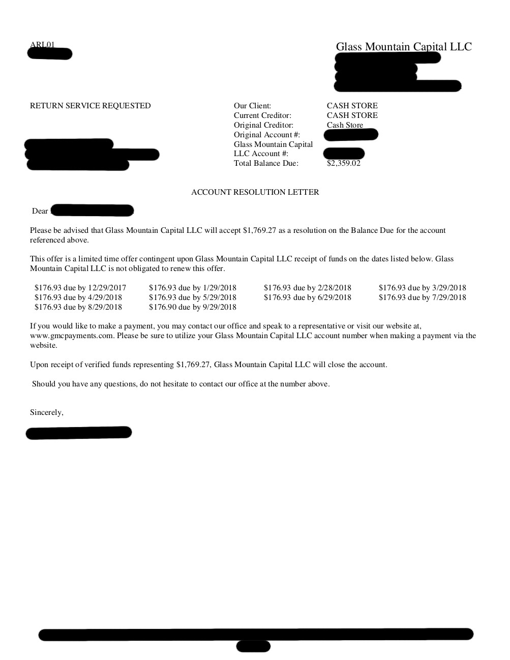 Client DS1 from TX saved $2,534