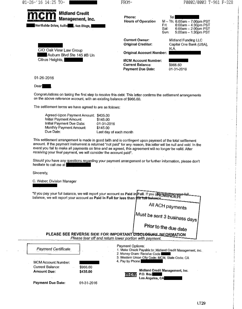 Client EP1 from OR saved $8,655