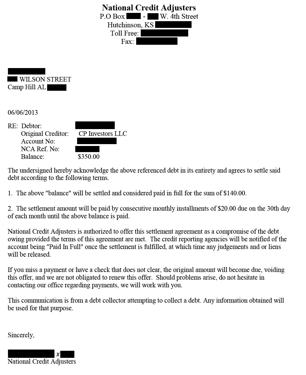 Client FA from AL saved $1,959