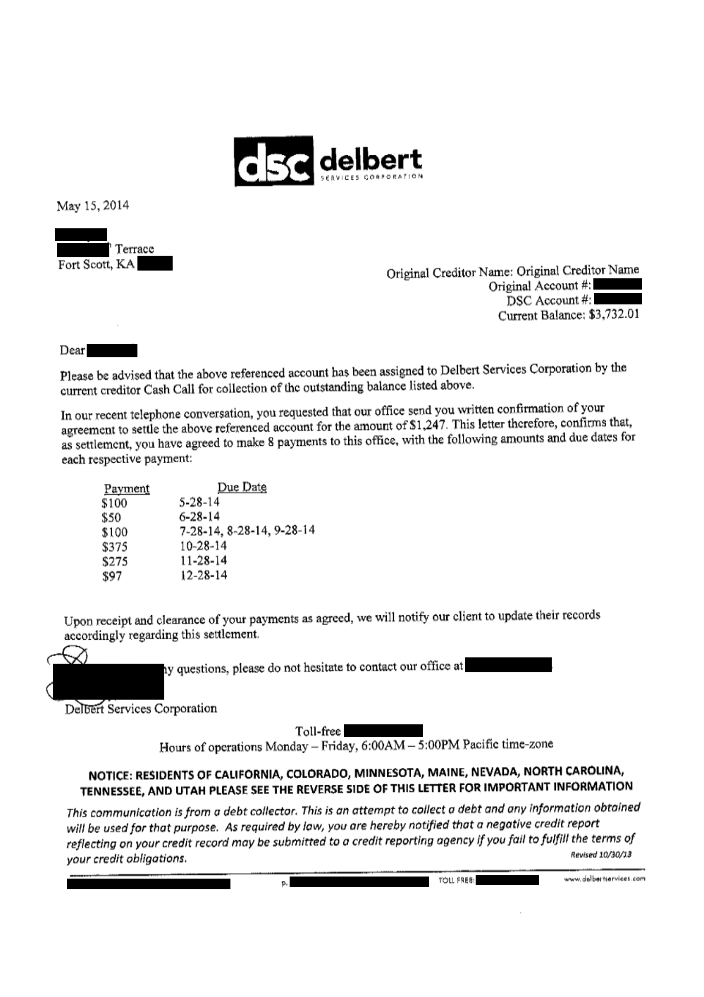 Client IB from KS saved $16,077