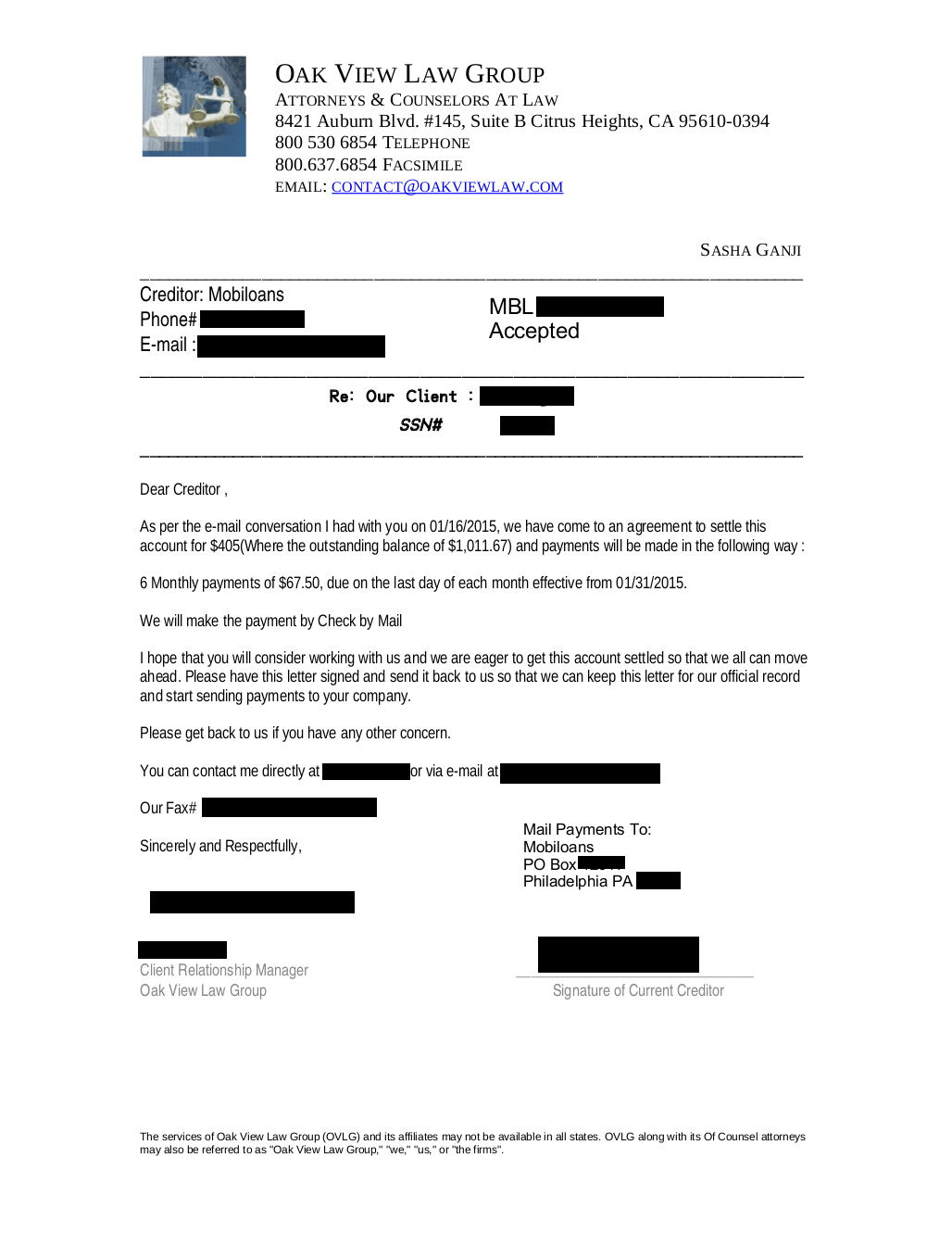 Client IB from KS saved $16,077
