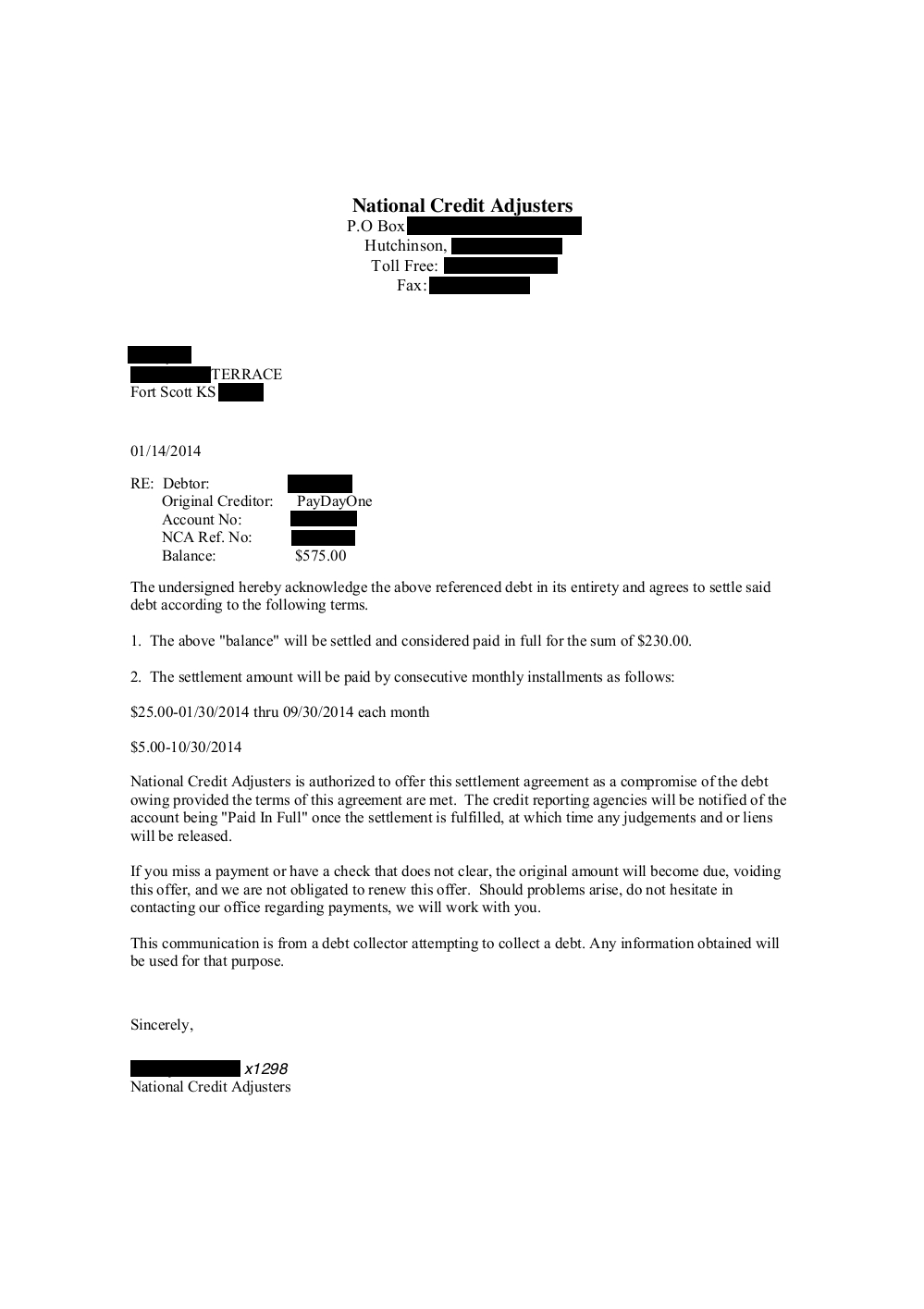 Client IB from KS saved $16,077