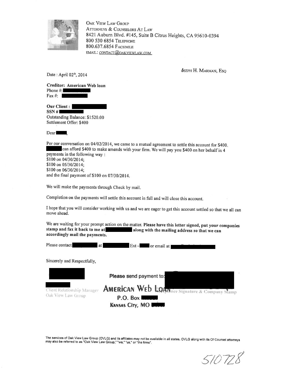 Client JF3 from UT saved $16,185