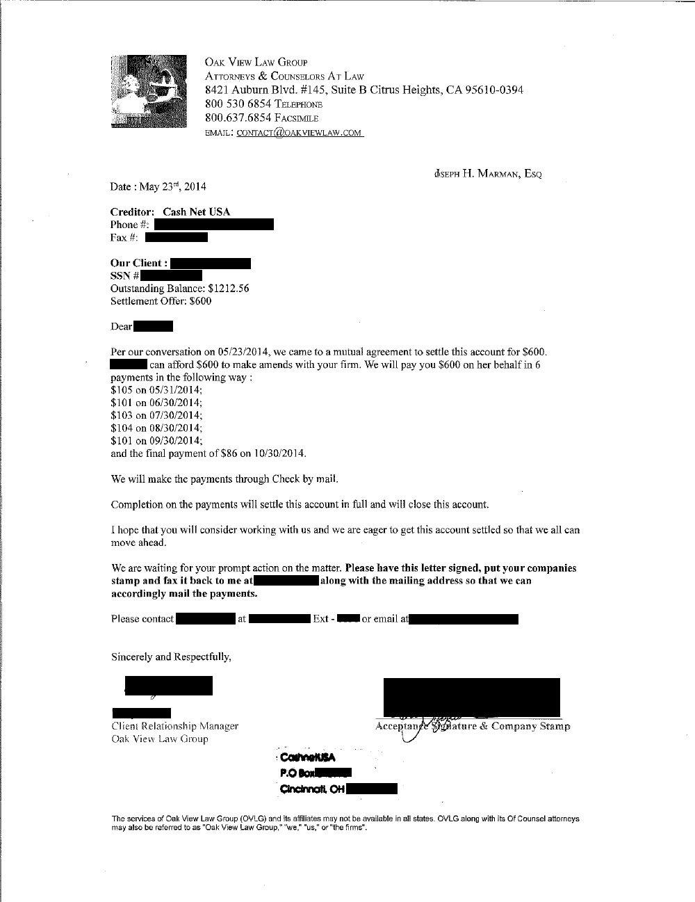 Client JF3 from UT saved $16,185
