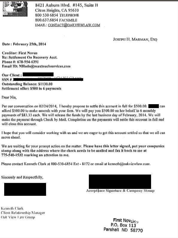 Client JL2 from IL saved $904