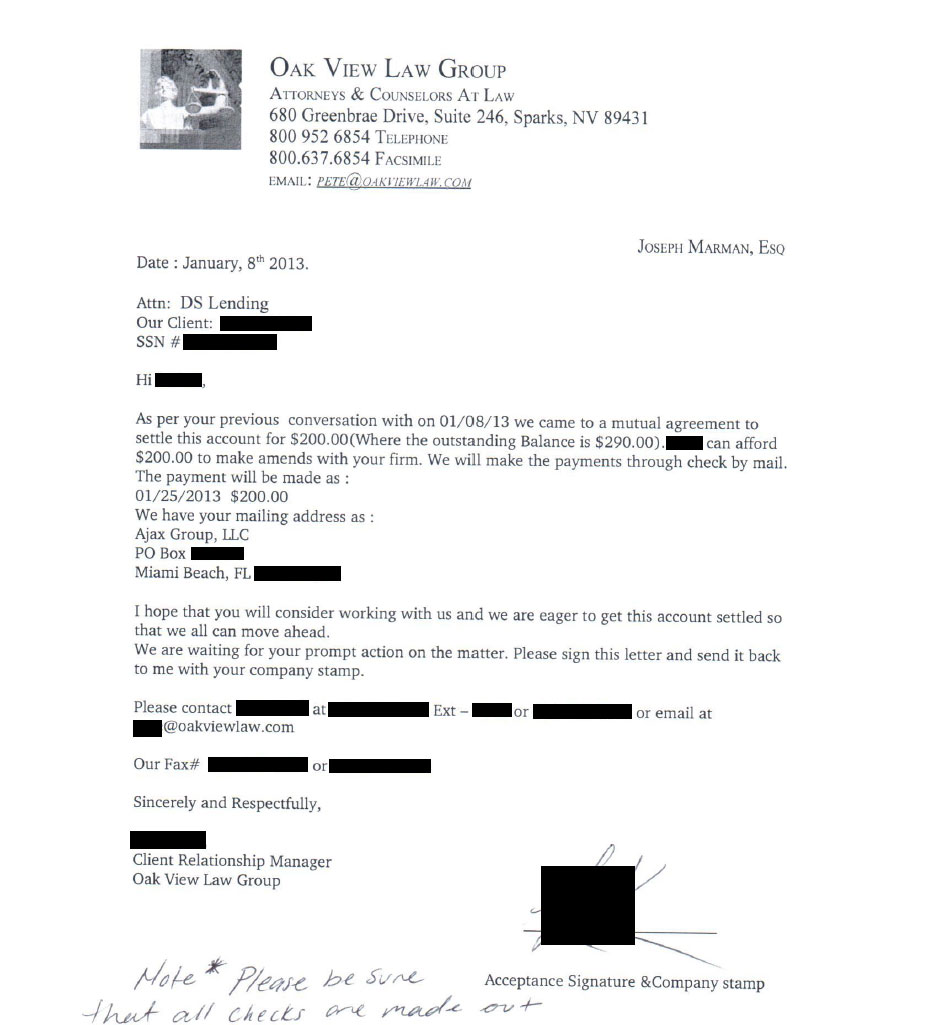 Client JV from LA saved $873