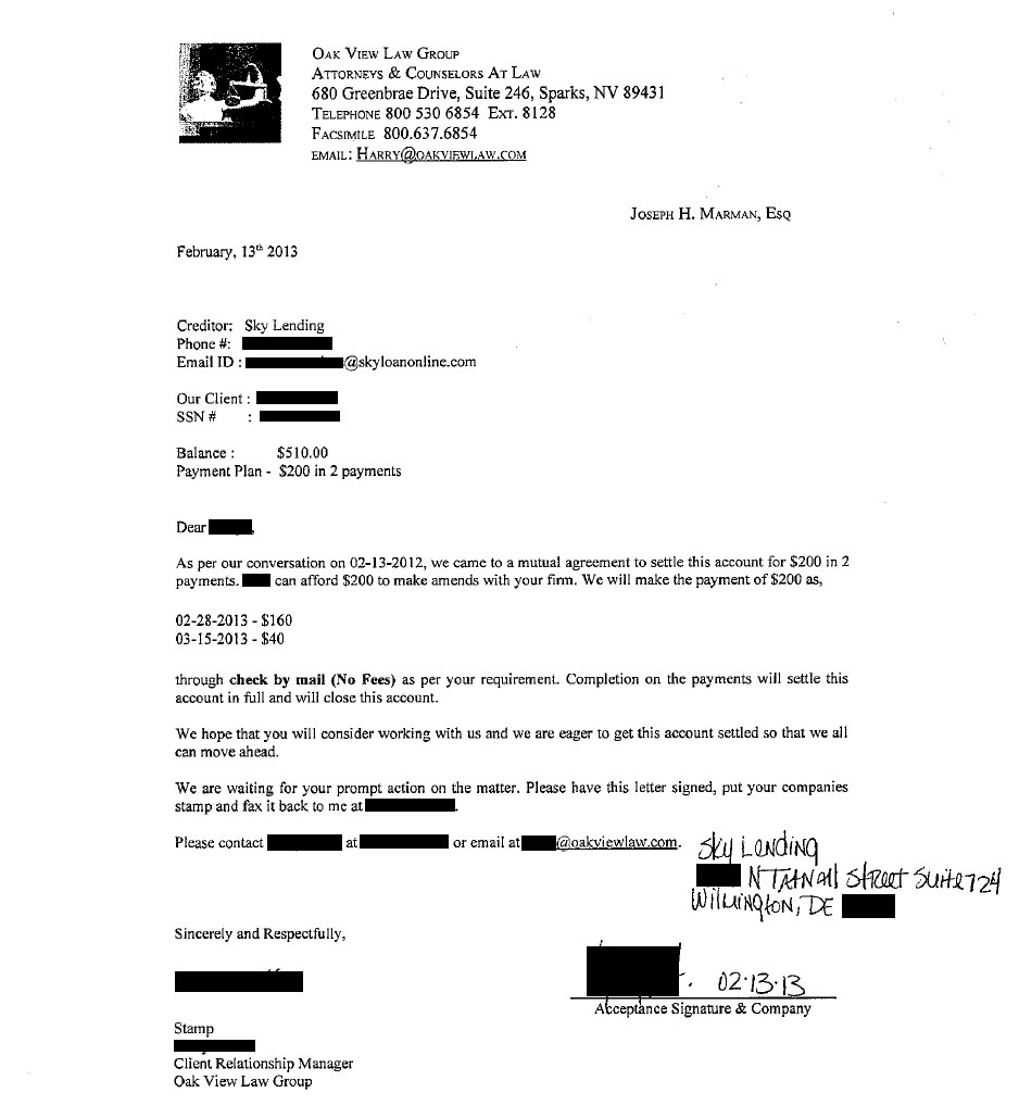 Client JV from LA saved $873