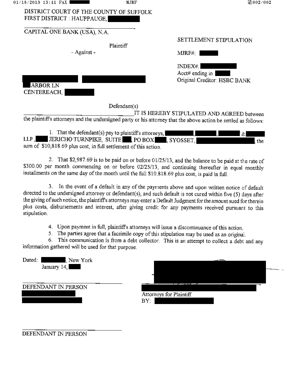 Client KB from NY saved $7,911