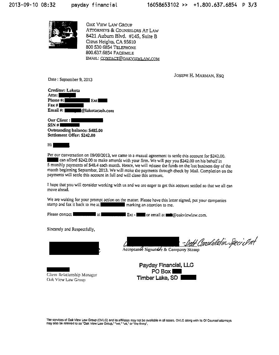 Client KC1 from LA saved $828