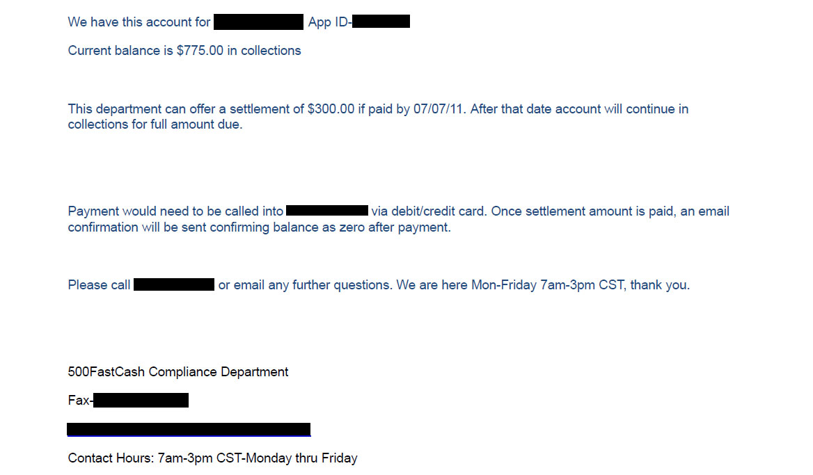 Client KF from TX saved $907