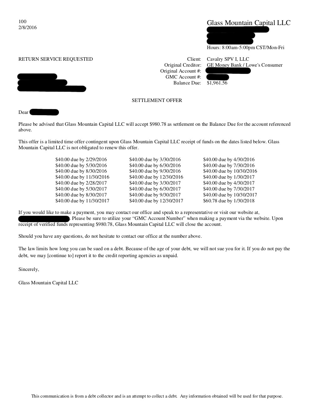 Client KM1 from CA saved $16,662