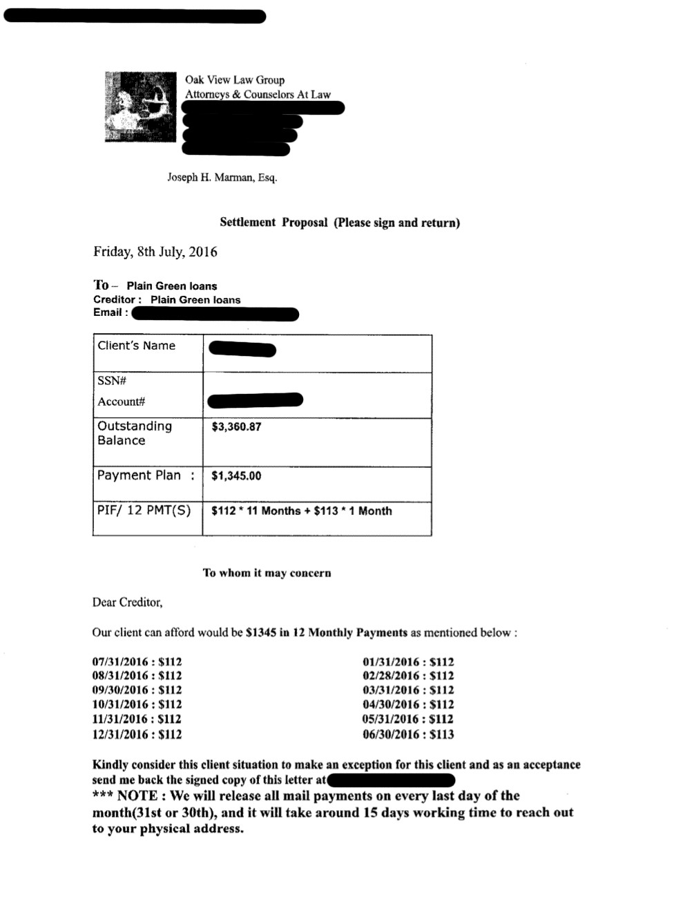 Client KM1 from CA saved $16,662