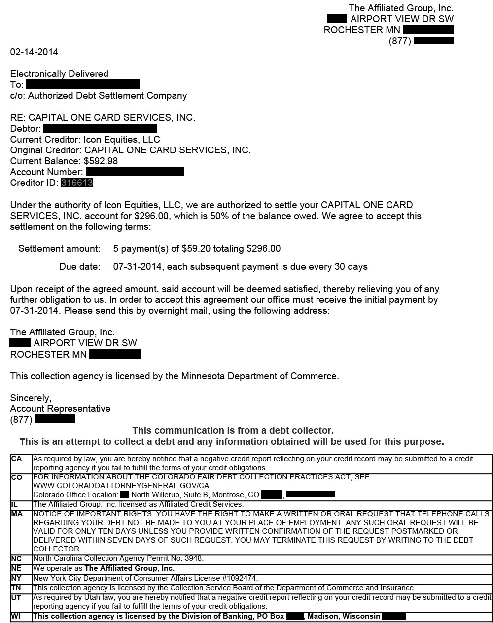 Client KW2 from ME saved $2,356