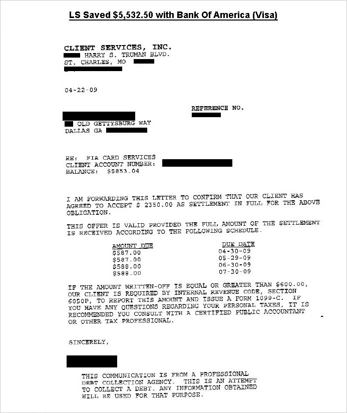 Client LDS from GA saved $19,283