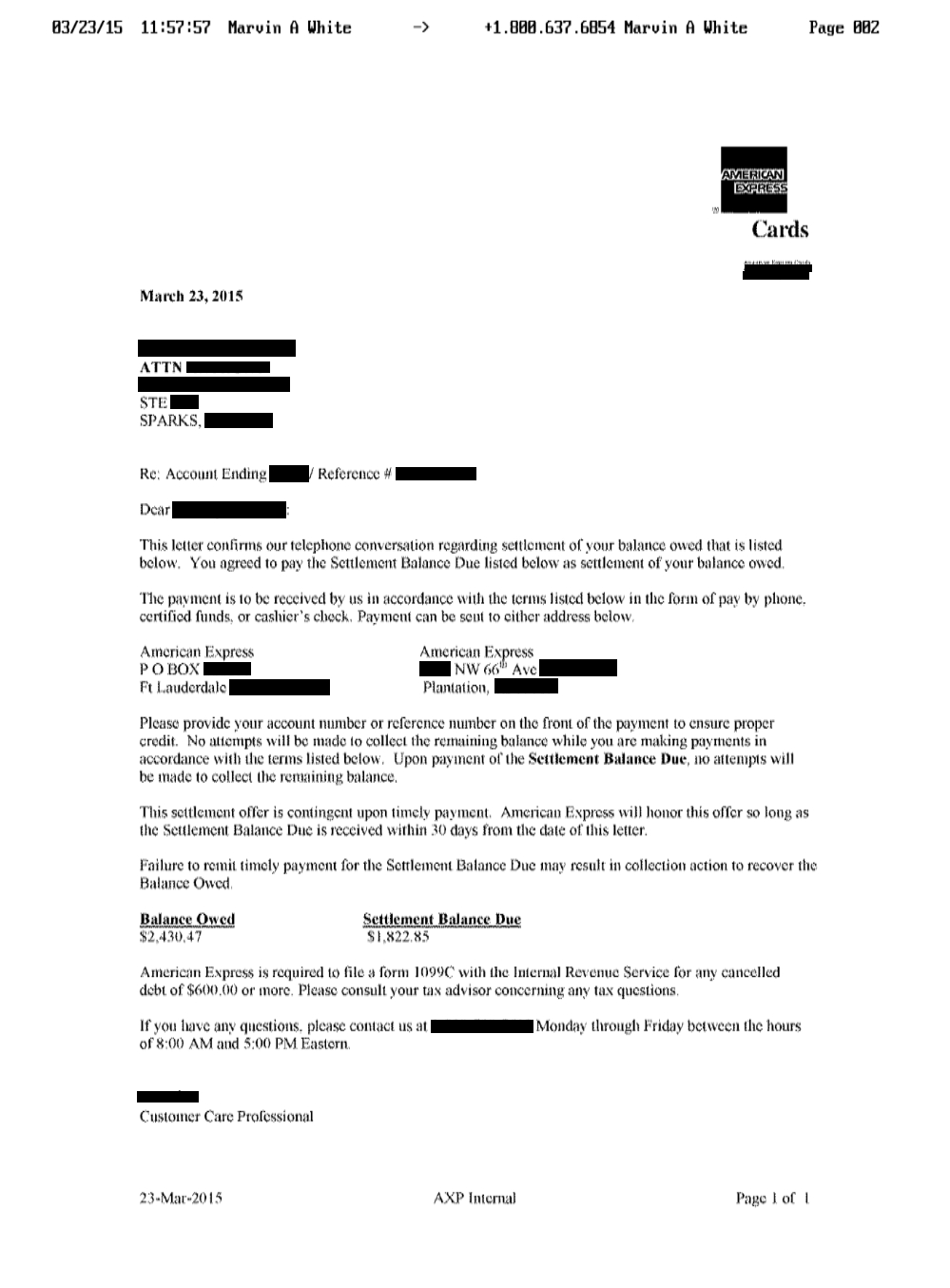 Client LG1 from MA saved $4,632