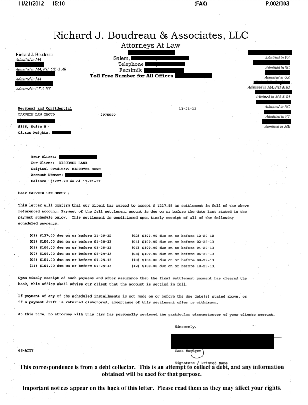 Client LG1 from MA saved $4,632