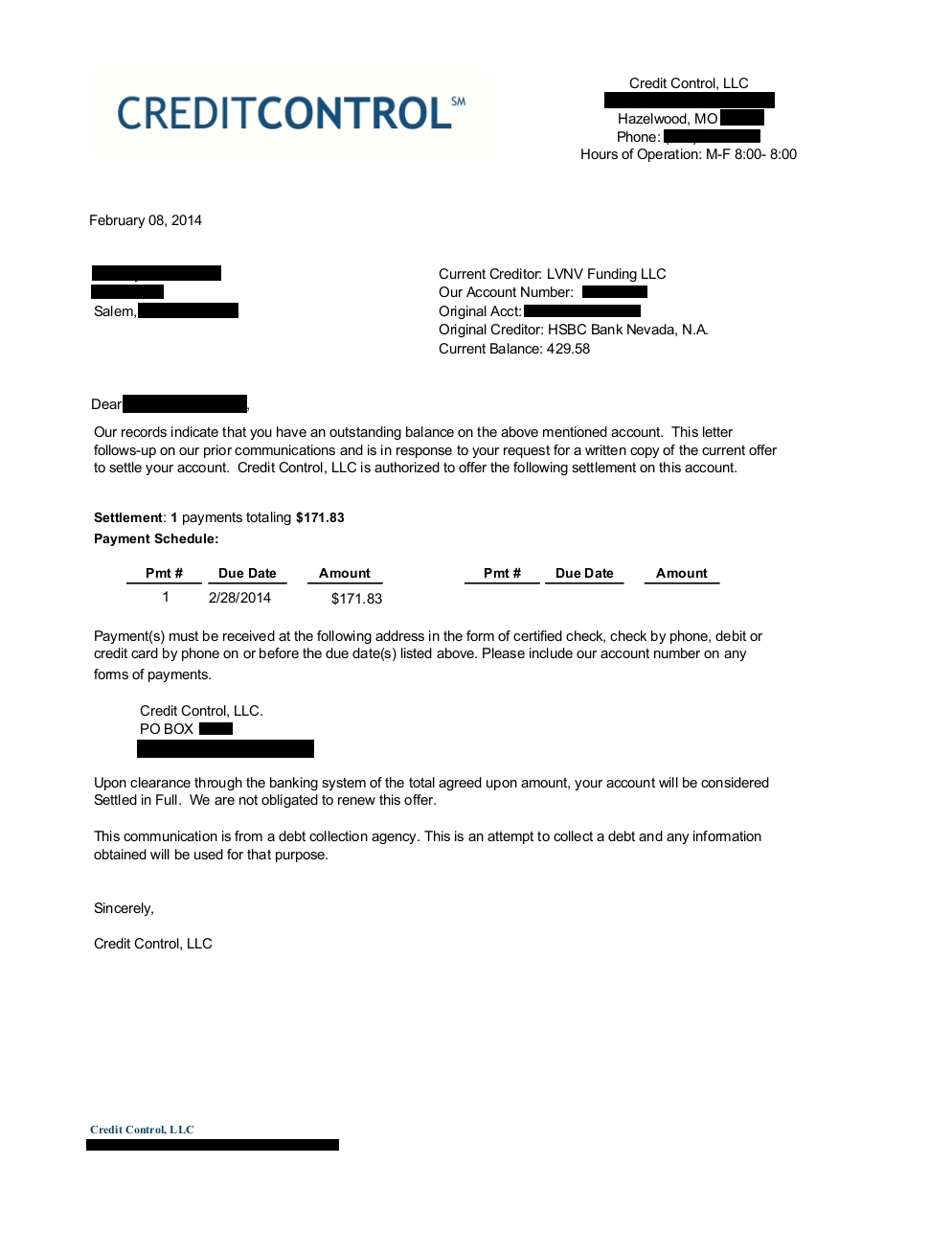 Client LG1 from MA saved $4,632