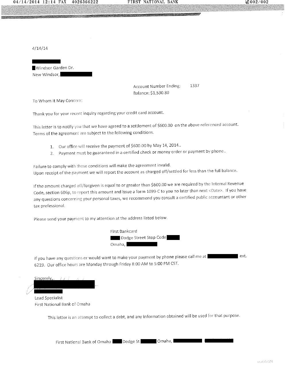 Client LM1 from NY saved $3,454