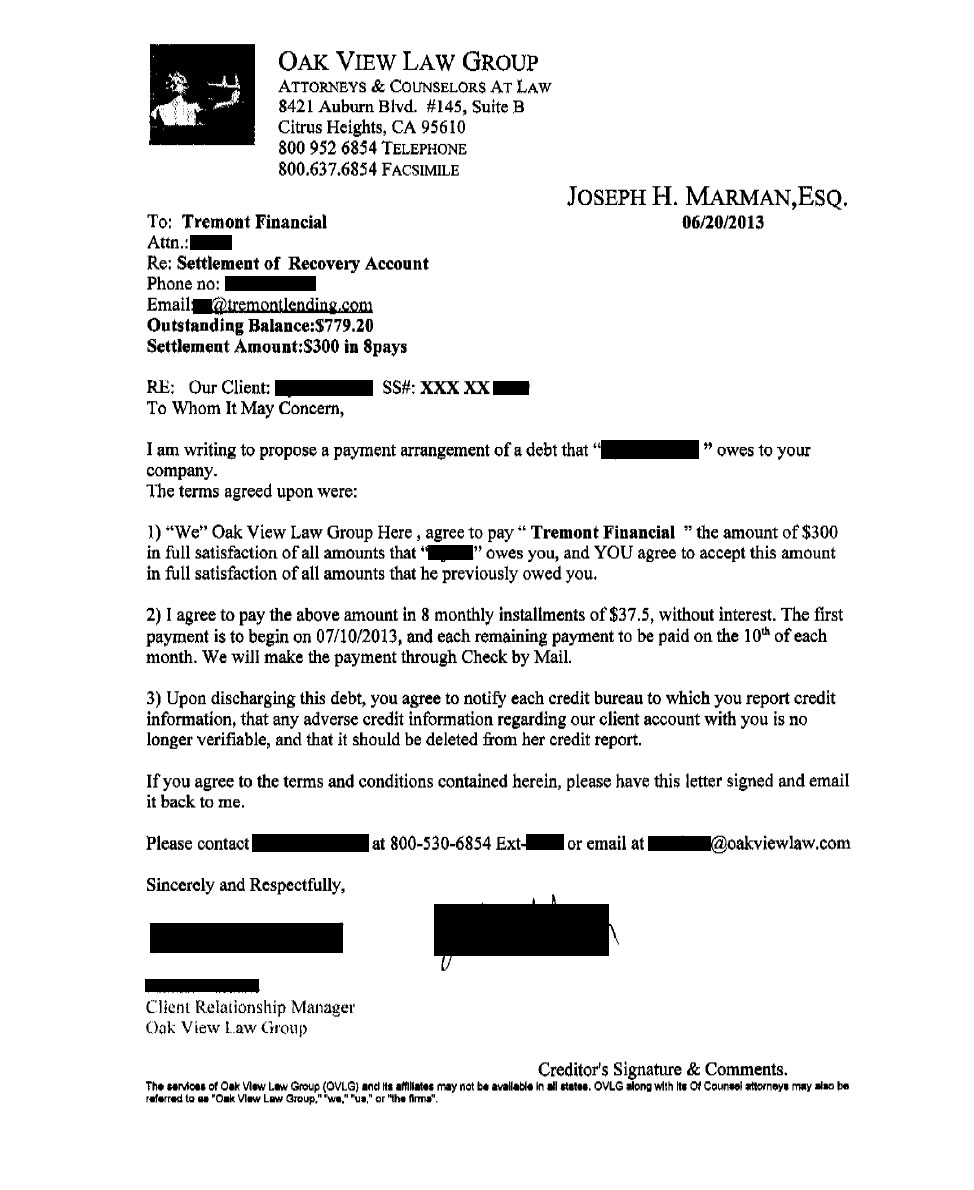 Client LP from IL saved $13,822