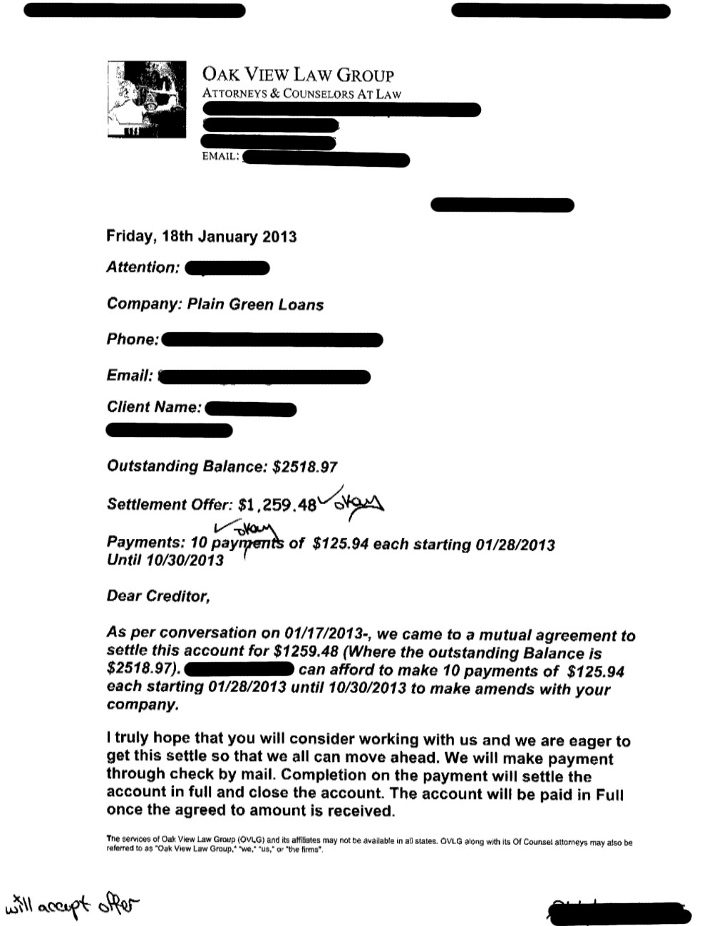 Client LR1 from AZ saved $4,958