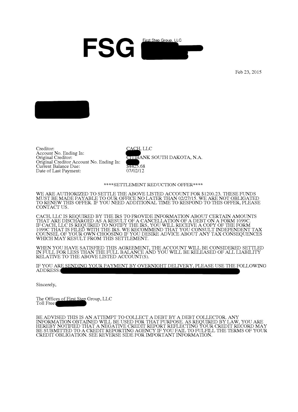 Client TR2 from OK saved $11,622