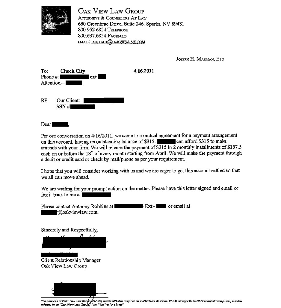 Client LR2 saved $835