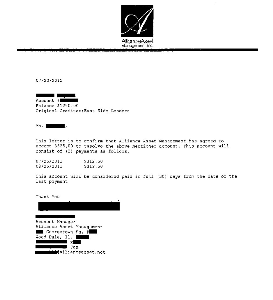 Client LR2 saved $835