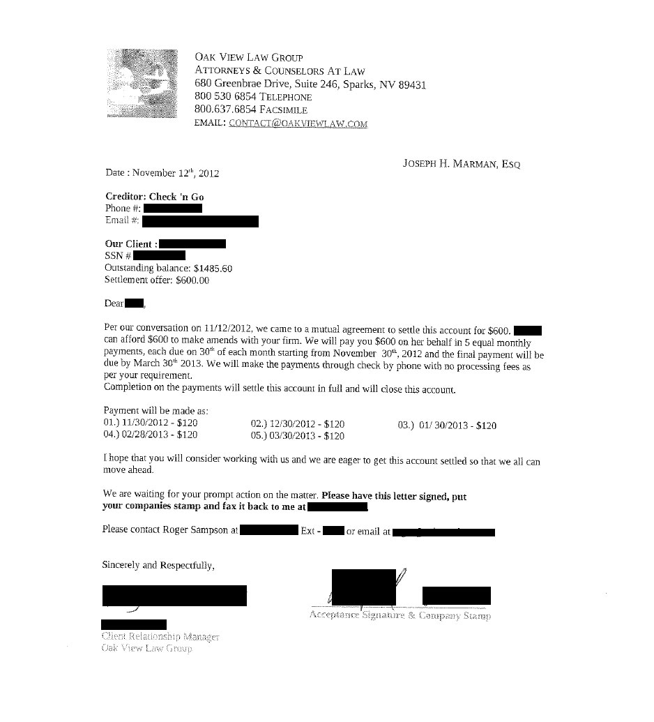 Client LS2 from IL saved $6,190