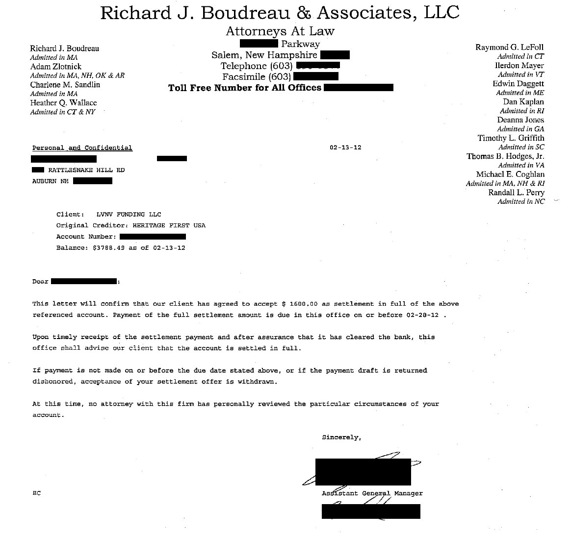 Client MB1 from NH saved $17,227