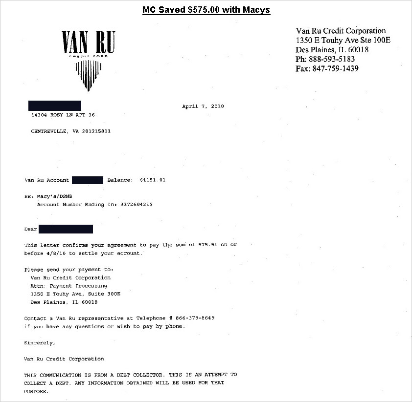 Client MC1 from VA saved $3,371