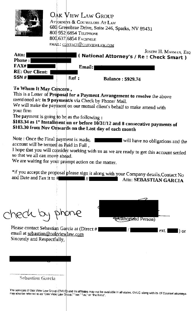 Client NG from OH saved $3,834