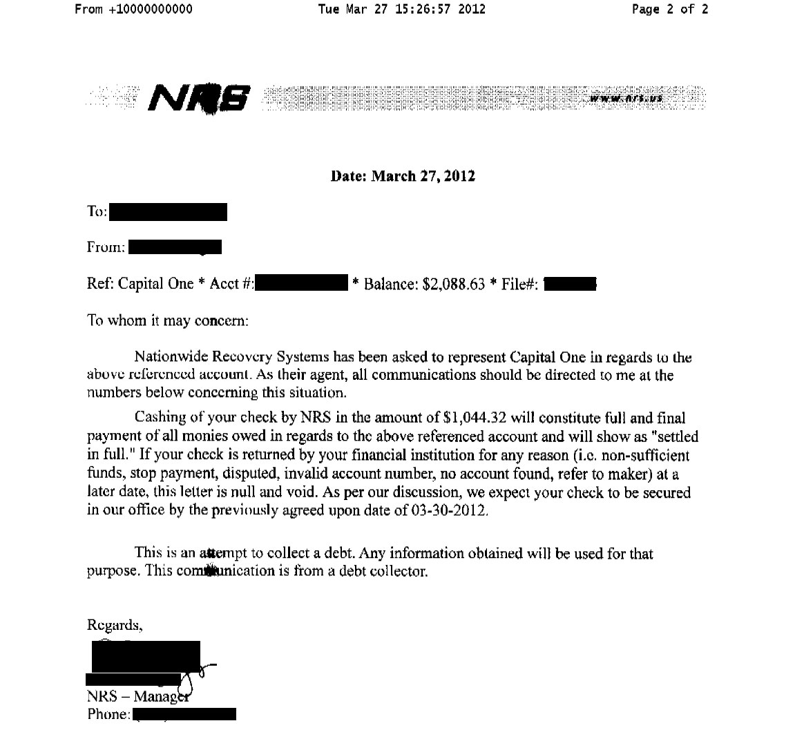 Client NM from NY saved $20,466