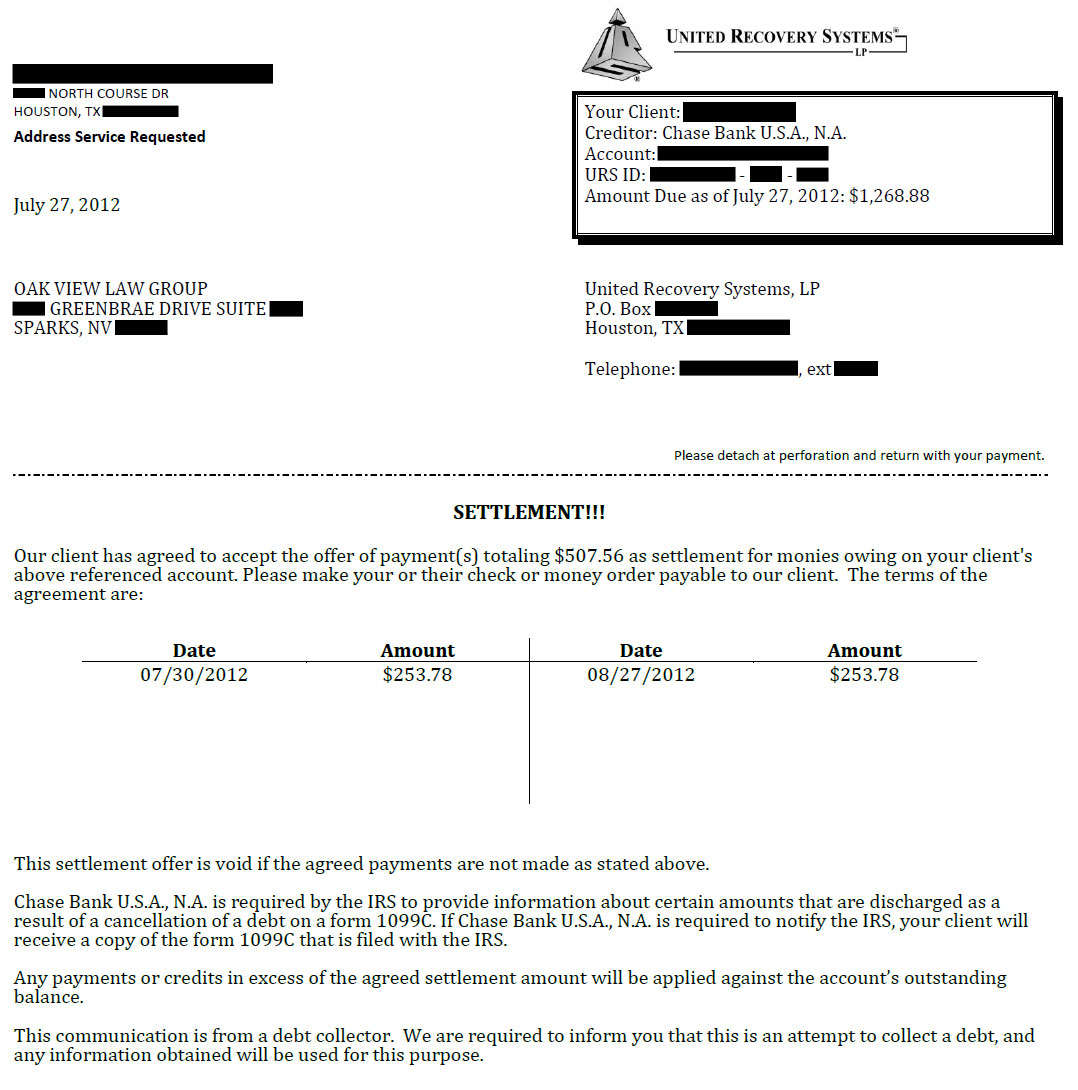 Client NG from OH saved $3,834