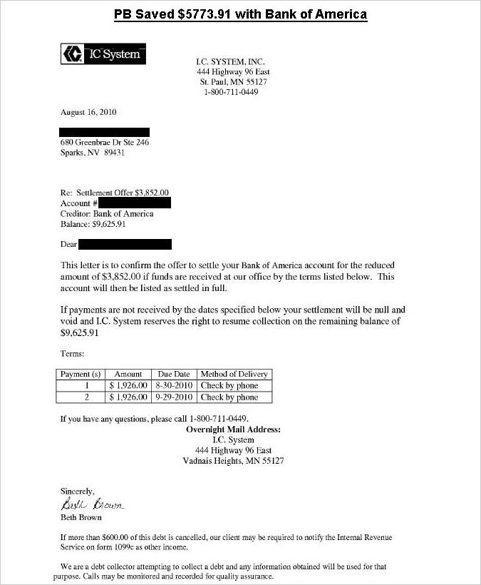 Client PB from TX saved $26,667