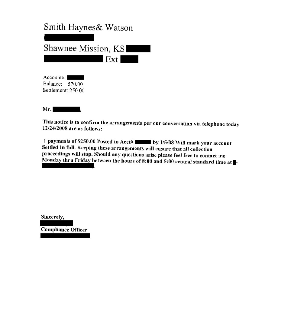 Client PP from LA saved $5,790