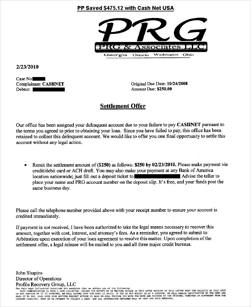 Client PP from LA saved $5,790