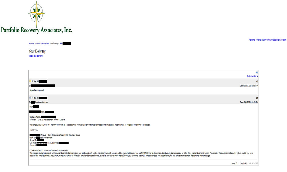 Client RG1 from CA saved $13,902