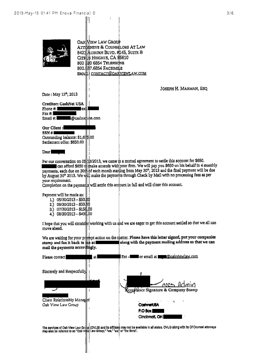 Client RM3 from IL saved $4,947