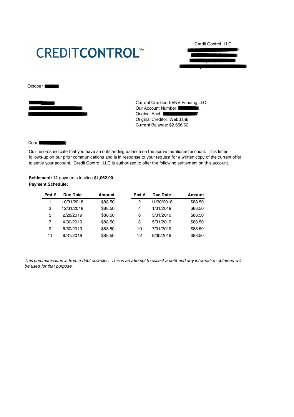 Client RW2 from OH saved $1,547